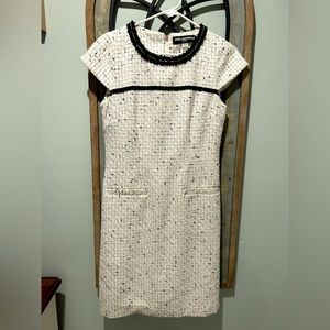 Karl Lagerfeld Paris White shimmery dress